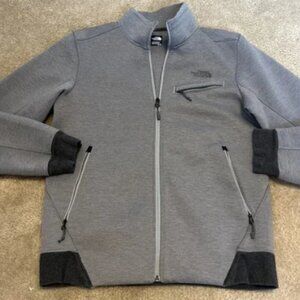 THE NORTH FACE Men's Thermal 3D Heavyweight Jacket Full Zip Grey Size Medium